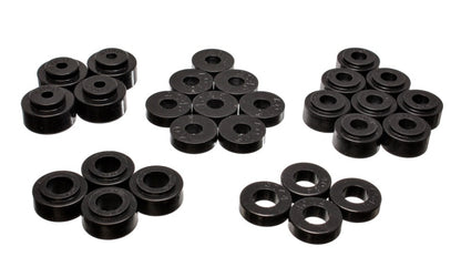 Energy Suspension Body Mount Set Black Chevrolet Chevelle SS 1968-1972 3.4114G Photo - Primary