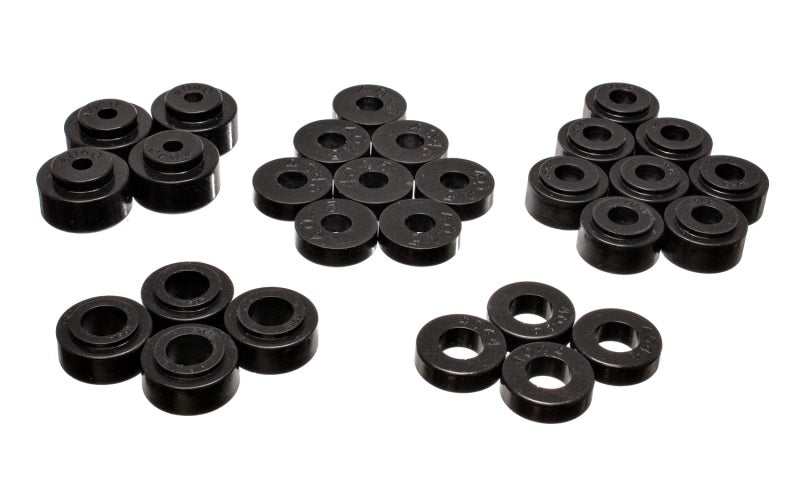 Energy Suspension Body Mount Set Black Chevrolet Chevelle SS 1968-1972 3.4114G Photo - Primary