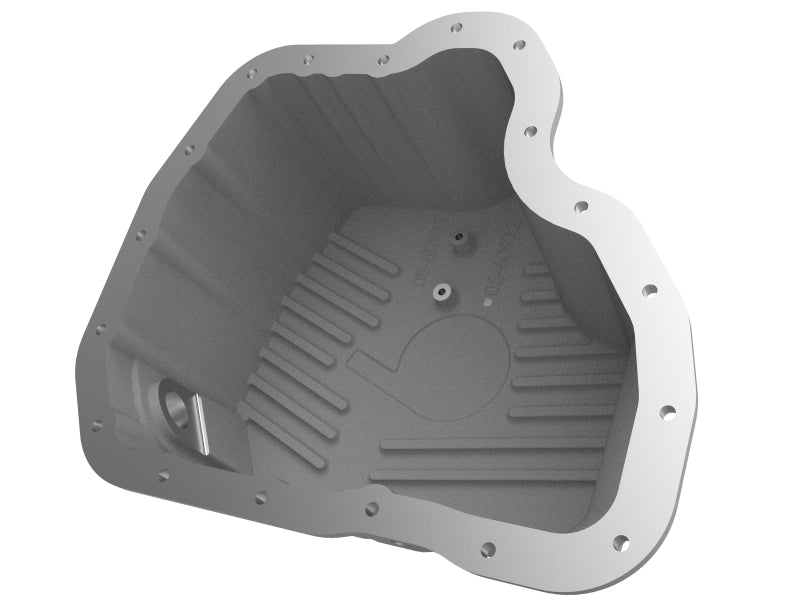 aFe Power 11-16 GM Diesel 2500HD / 3500HD V8-6.6L (TD) Street Series Engine Oil Pan Raw w/ Machined 46-71080A 46-71080A Photo - Unmounted