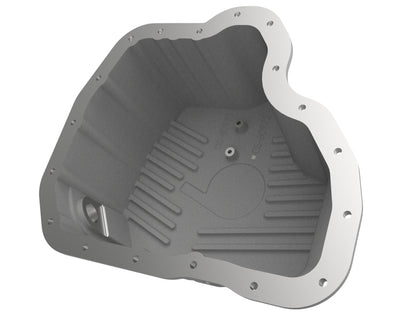 aFe Power 11-16 GM Diesel 2500HD / 3500HD V8-6.6L (TD) Street Series Engine Oil Pan Raw w/ Machined 46-71080A 46-71080A Photo - Unmounted