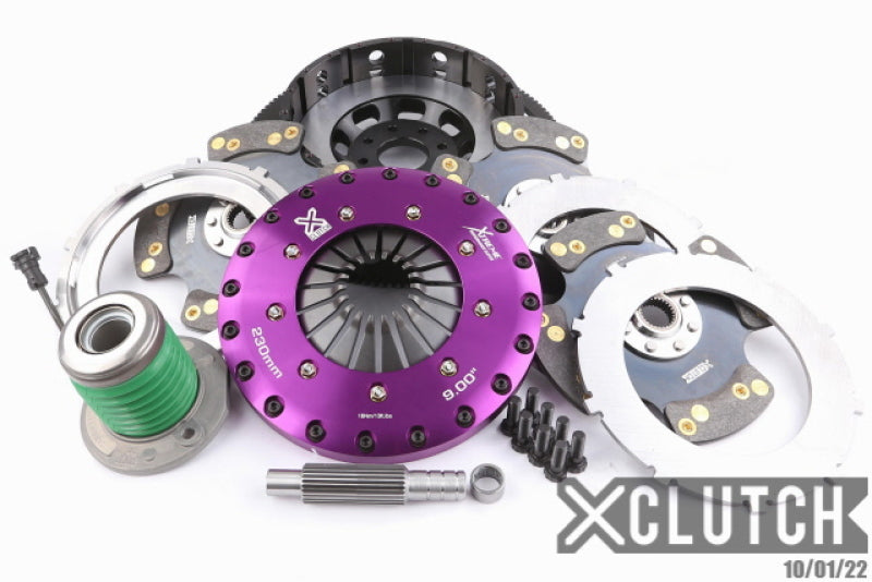 XCLUTCH XCL Clutch - 9in Triple Solid Carbon Drivetrain Clutch Kits - Multi main image