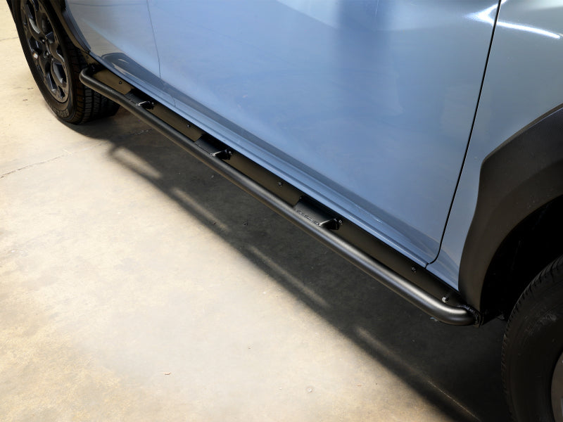 aFe POWER 18-23 Subaru Crosstrek Terra Guard Off-Road Sliders - Black 79-27019 79-27019 Photo - Mounted