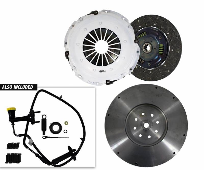 Clutch Masters 07-16 Dodge Ram 2500/3500 6.7L w/ G56 Trans FXT100 Sprung Organic Clutch Kit w/ FW 05CM3-HD00-SKH 05CM3-HD00-SKH User 1
