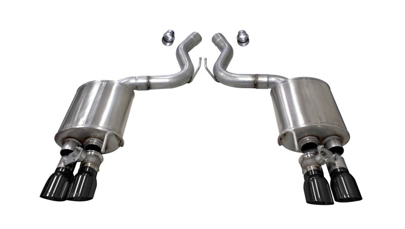 Corsa Performance Corsa 2018+ Ford Mustang GT Fastback 5.0L 3in Sport Axle-Back Exhaust 21002BLK Photo - Primary
