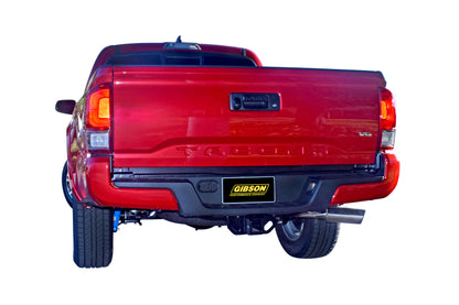 Gibson 16-19 Toyota Tacoma TRD Sport 3.5L 2.5in Cat-Back Single Exhaust - Stainless 618819 618819 Illustration Guide