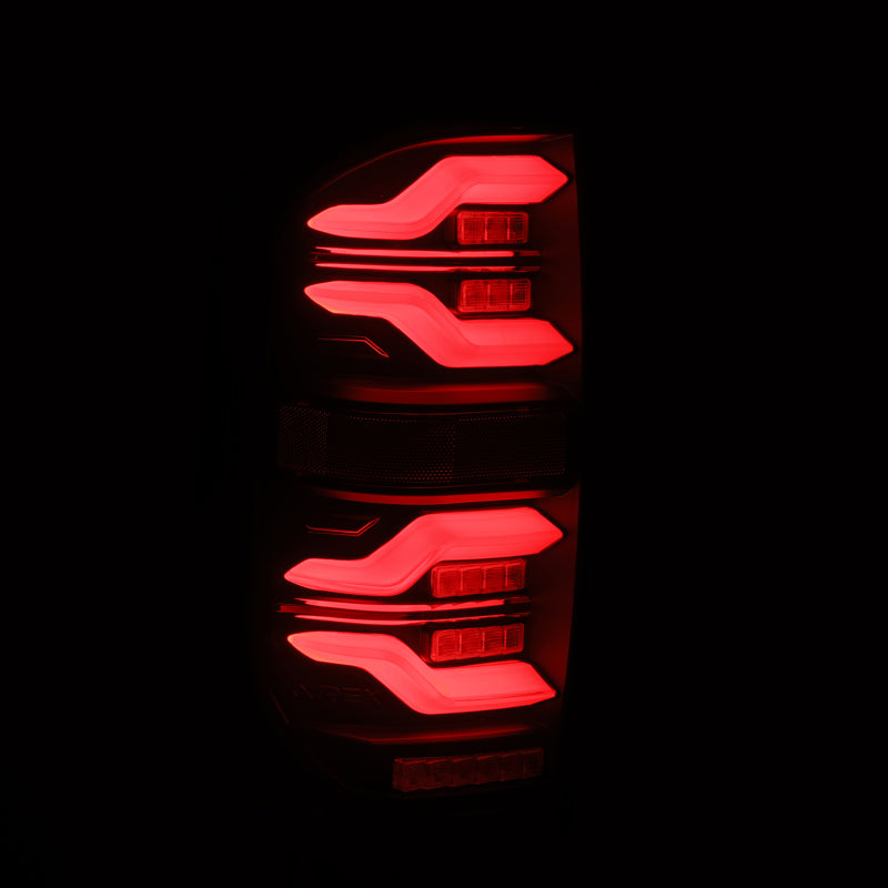 AlphaRex 14-21 Toyota Tundra LUXX LED Taillights Alpha Blk w/Activ Light/Seq Signal 672030 672030 User 1