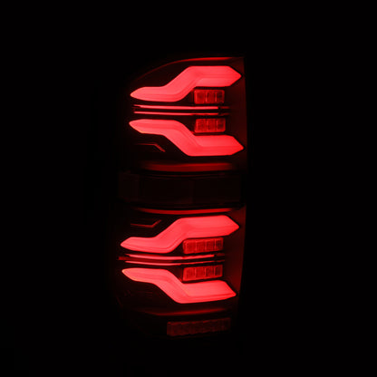 AlphaRex 14-21 Toyota Tundra LUXX LED Taillights Alpha Blk w/Activ Light/Seq Signal 672030 672030 User 1
