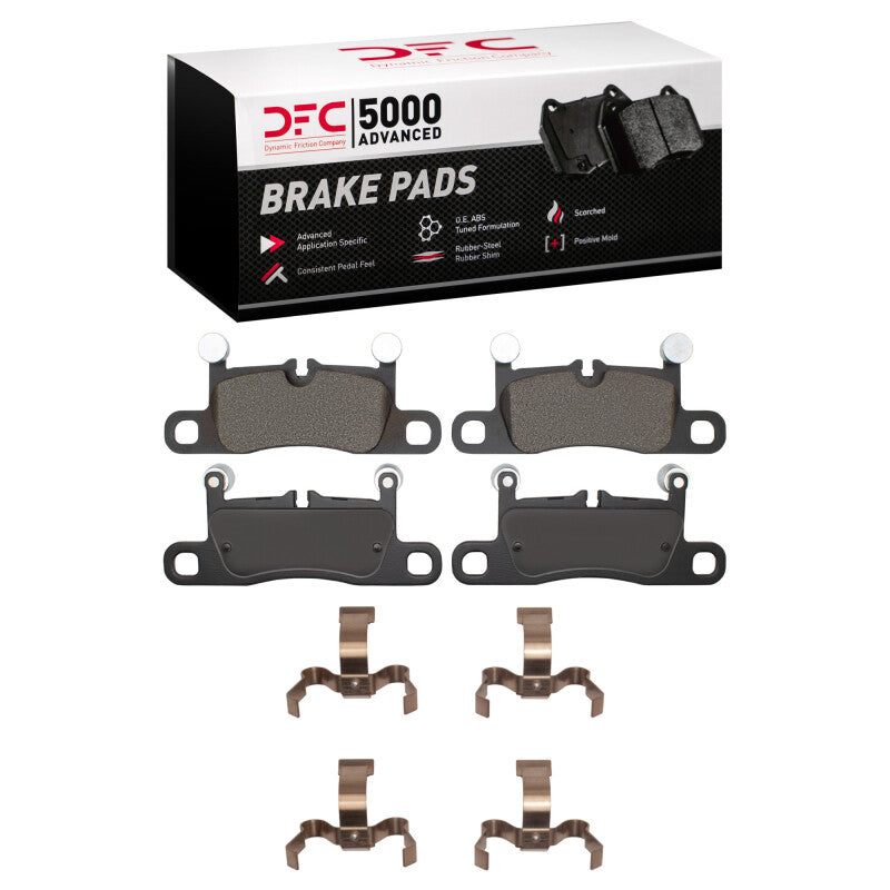 DFC DFC 5000 Advanced Low Met Brake Pads Brakes, Rotors & Pads Brake Pads - OE main image