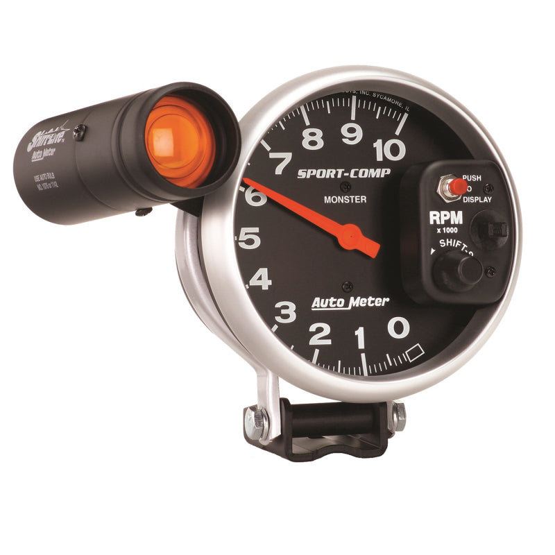 Autometer 5" Pedestal Tachometer, 0-10,000 Rpm, Sport-Comp 3904 User 2
