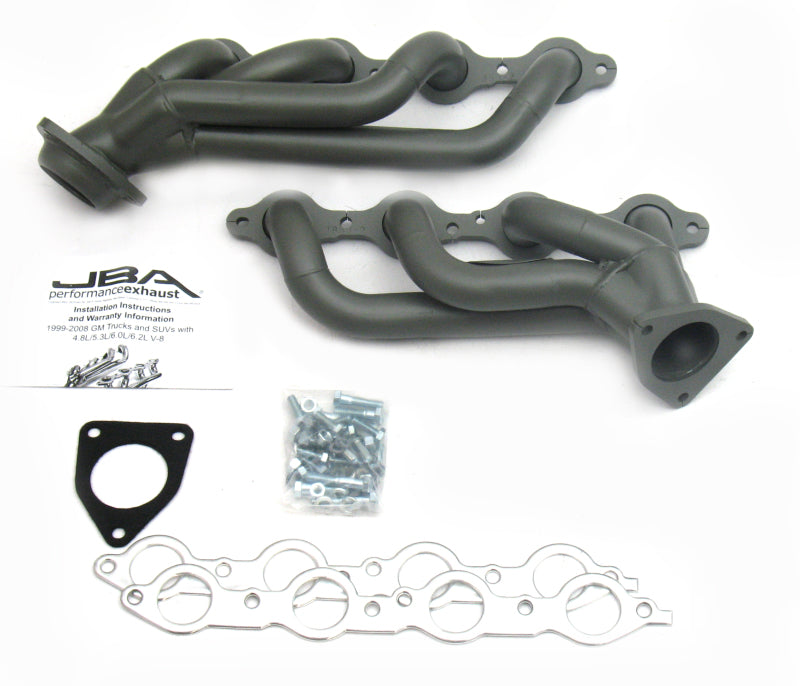 JBA 02-13 GM Truck 4.8L/5.3L LS Ti Ctd Cat4Ward Header 1850S-2JT 1850S-2JT Photo - Primary
