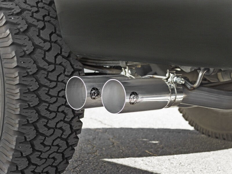 aFe  POWER 49-43080-P Rebel Series 409 SS  Cat-Back Exhaust System 49-43080-P Photo - Mounted