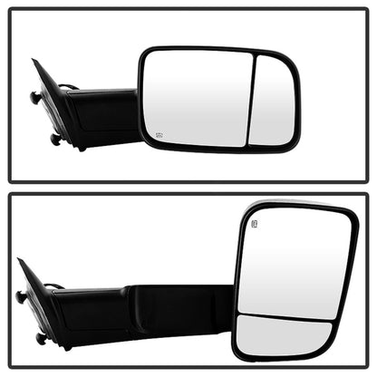 SPYDER Xtune Dodge Ram 1500 09-12 Power Heated Adjust Mirror Black HoUSing Right MIR-DRAM09S-PWH-R 9935602 9935602 Photo - Unmounted
