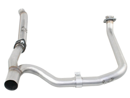 aFe Twisted Steel 2 IN-2-1/2 IN Aluminized Steel Loop-Delete Down-Pipe & Y 48-06210 Photo - Primary