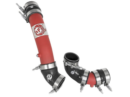 aFe BladeRunner Intercooler Tubes Hot & Cold Red 17 Honda Civic Type R 46-20324-R Photo - Primary