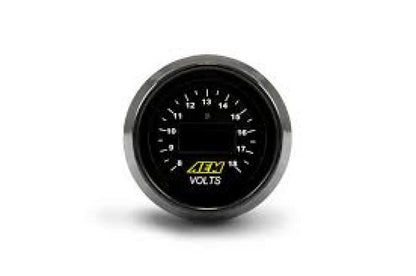 AEM Electronics 52mm Digital Volt Meter Gauge 30-4400 Photo - Close Up