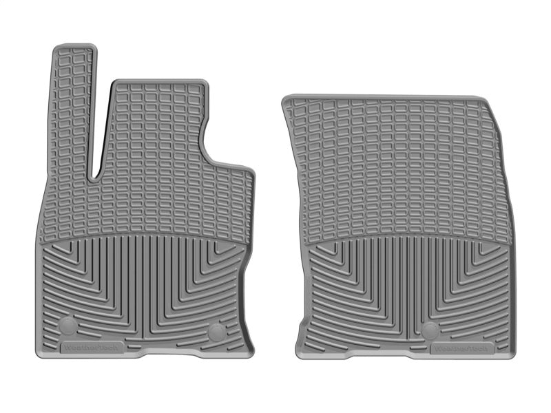 WeatherTech WT Rubber Mats - Front - Grey Floor Mats Floor Mats - Rubber main image