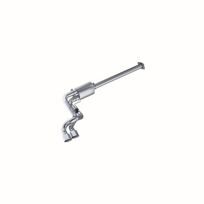 MBRP 09-14 Ford F150 T304 Pre-Axle 4.5in OD Tips Dual Outlet 3in Cat Back S5261304 Photo - Primary