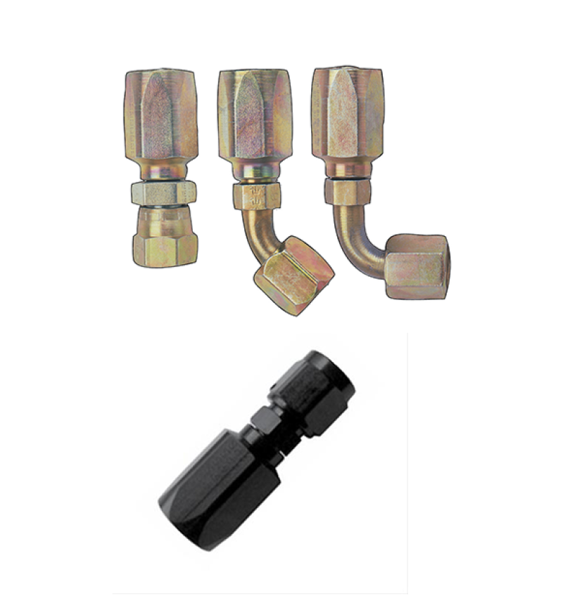 Fragola -6AN Straight Hose End - Power Steering 250106 250106 Photo - Primary