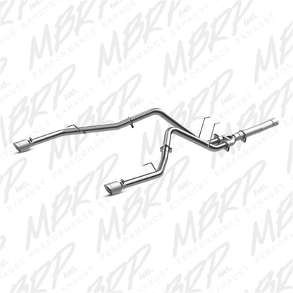 MBRP 2014 Dodge Ram 1500 3.0L EcoDiesel 2.5in Filter Back Exhaust Dual S6171AL Photo - Primary