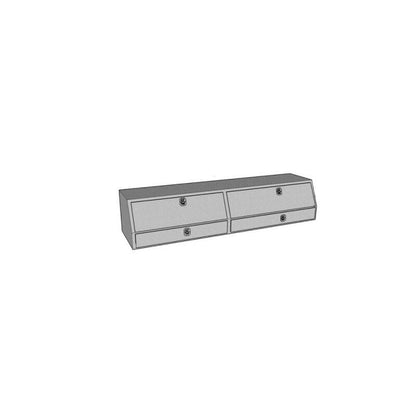 Westin/Brute Contractor TopSider 90in w/ Drawers & Doors - Aluminum 80-TBS200-90D-BD 80-TBS200-90D-BD Photo - Unmounted