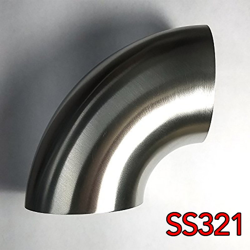 Stainless Bros 2.13in SS321 90 Deg Mandrel Bend Elbow - 1D Radius 16GA/.065in Wall (No Leg) 701-05456-3100