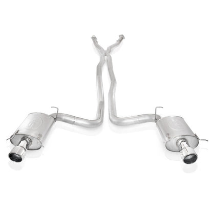 Stainless Works 2004-07 Cadillac CTS-V 3in Exhaust X-Pipe Chambered Mufflers 4in Tips CTSVEX CTSVEX Photo - Primary
