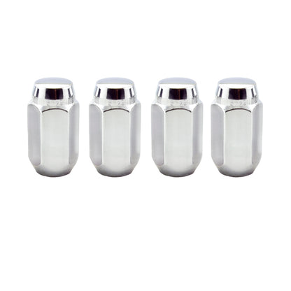 McGard Hex Lug Nut (Cone Seat) M14X1.5 / 22mm Hex / 1.635in. Length (4-Pack) - Chrome 64069 64069 Photo - out of package