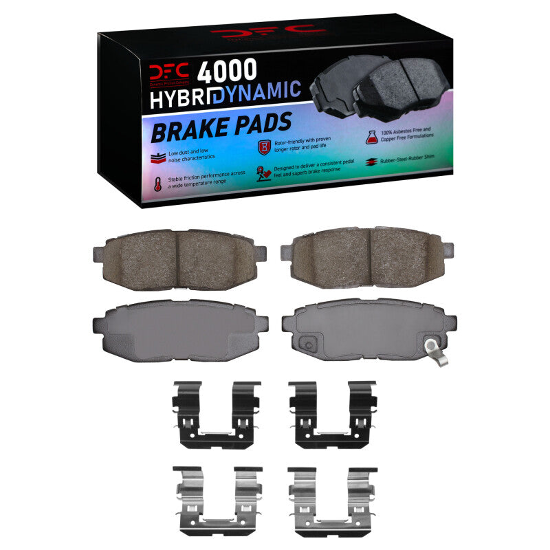 DFC DFC 4000 HybriDynamic Brake Pads Brakes, Rotors & Pads Brake Pads - OE main image