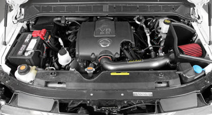 AEM Induction AEM 04-08 Nissan Armada  Silver Brute Force Air Intake 21-8502DC 21-8502DC Photo - Mounted