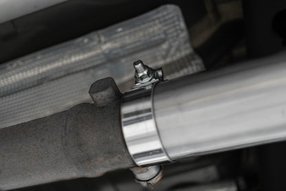 MBRP 20-21 Chevrolet/GMC 1500 6.2L T409 Stainless Steel 3in Muffler Bypass S5003409 S5003409 Photo - Close Up