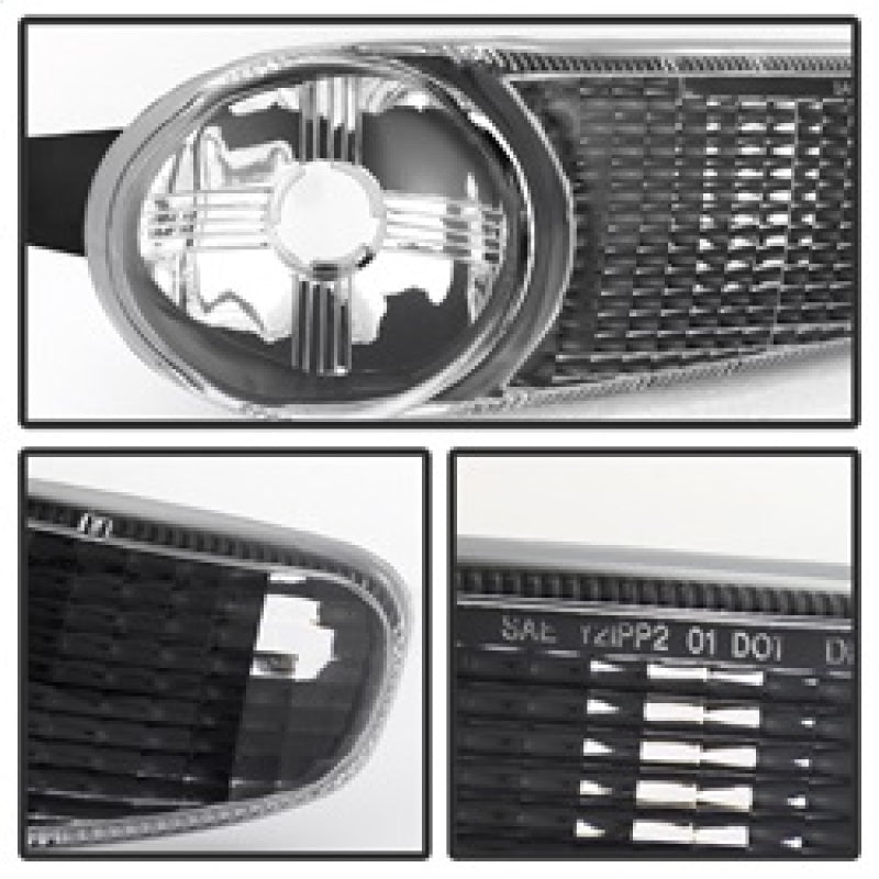 SPYDER Xtune GMC Sierra Denali 00-06 Bumper Lights Black CBL-GD00-BK 9027079 9027079 Photo - Unmounted