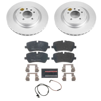 Power Stop 2017 Land Rover Discovery Rear Euro-Stop Brake Kit ESK7174 ESK7174 Photo - Primary