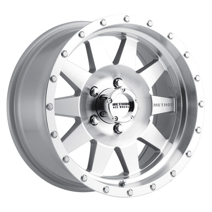 Method Race Wheels MR301 The Standard Wheel Machined / Clear Coat 17x9 -12 5x5 MR30179050312N Photo - Primary