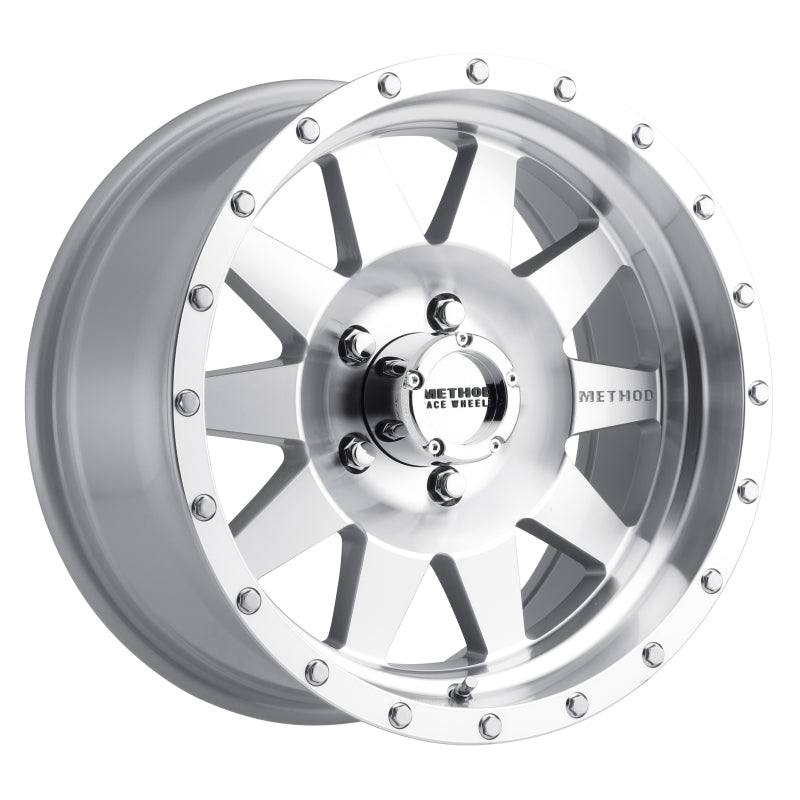 Method Race Wheels MR301 The Standard Wheel Machined / Clear Coat 17x8.5 0 5x5 MR30178550300 Photo - Primary