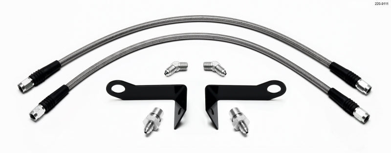 Wilwood Flexline Kit, Front, 2005-08 Ford Mustang w/ SL4 or SL6 Caliper 220-9111 User 1