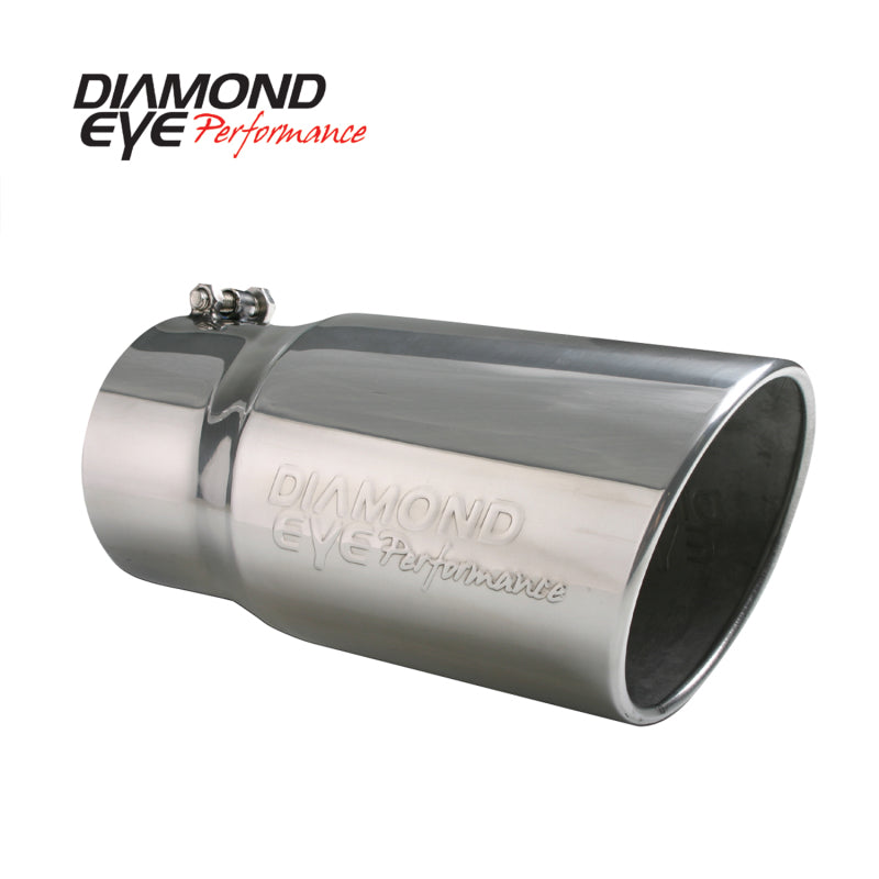 Diamond Eye Performance Diamond Eye TIP 4in-5inX12in BOLT-ON ROLLED ANGLE 15-DEGREE ANGLE CUT: EMBOSSED DIAMOND EYE 4512BRA-DE 4512BRA-DE Photo - Primary