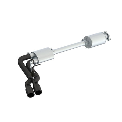 MBRP 15+ Ford F150 Pre-Axle 4in OD Tips Dual Outlet 3in Black Coated S5262BLK Photo - Primary