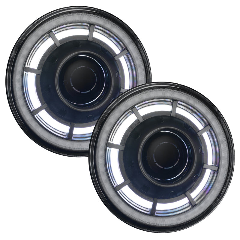 ORACLE Lighting 07-18 Jeep Wrangler JK Oculus 7in. ColorSHIFT Bi-LED Projector Headlights 5876-333 5876-333 User 1