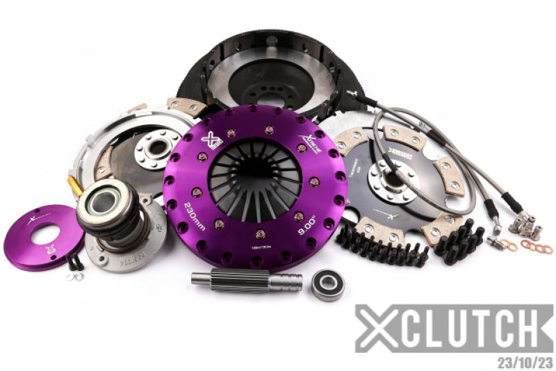 XCLUTCH XCL Clutch - 9in Twin Solid Ceramic Drivetrain Clutch Kits - Multi main image