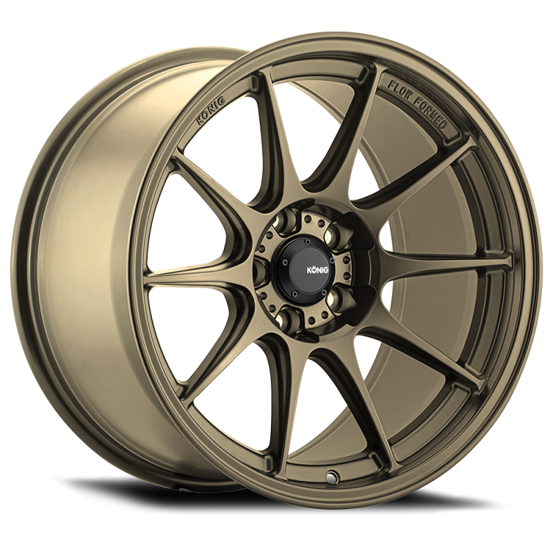 Konig Dekagram Wheel Gloss Bronze 17x9 +25 5x114.3 DK97514258 Photo - Primary