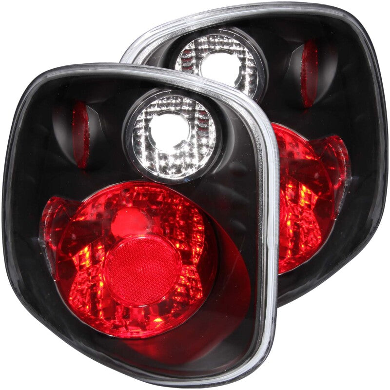 Anzo 2001-2003 Ford F-150 Taillights Black 211143 Photo - Primary