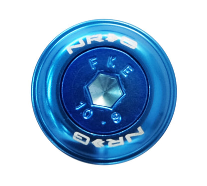 NRG Fender Washer Kit w/Color Matched M6 Bolt Rivets For Plastic (Blue) - Set of 10 FW-150BL FW-150BL Photo - Primary