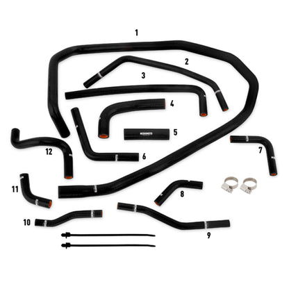 Mishimoto Black Silicone Ancillary Hose Kit - Subaru WRX 2015+ MMHOSE-WRX-15ANCBK User 5