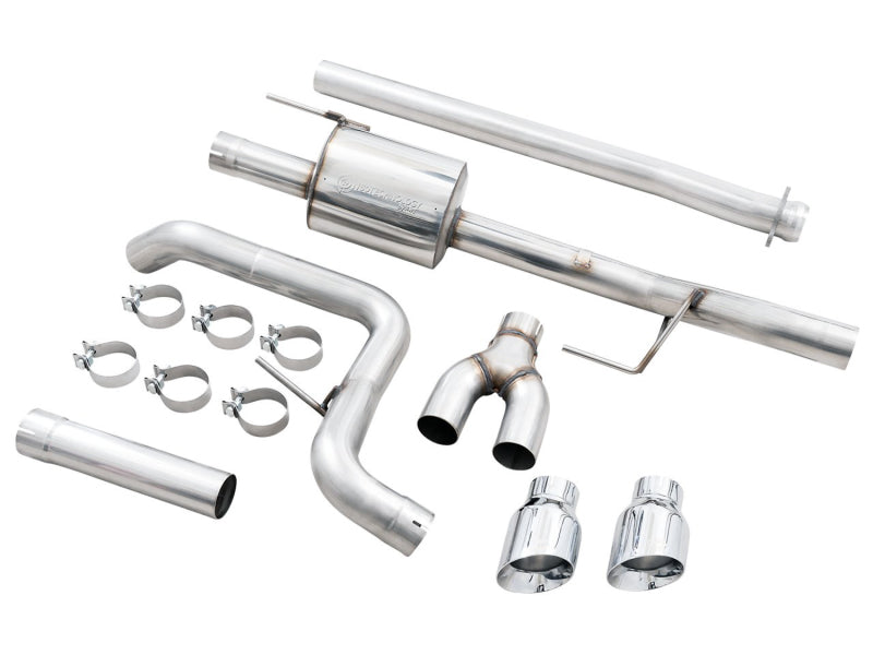 AWE Tuning AWE 0FG 21+ Ford F150 Dual Side Exit Cat-Back Exhaust- 4.5in Chrome Silver Tips 3015-22067 3015-22067 Photo - out of package