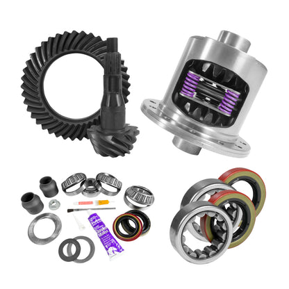 Yukon Gear & Axle Yukon 9.75in Ford 4.11 Rear Ring & Pinion Install Kit 34 Spline Positraction Axle Bearings YGK2093 YGK2093 Photo - Primary
