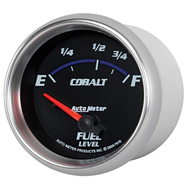 Autometer Gauge,Fuel Level,2 5/8", 73E to 10F, Elec, Cobalt 7915 User 2