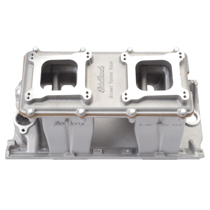 Edelbrock Street Tunnel Ram 396-454 2-O Intake Manifold 7115 Photo - Primary
