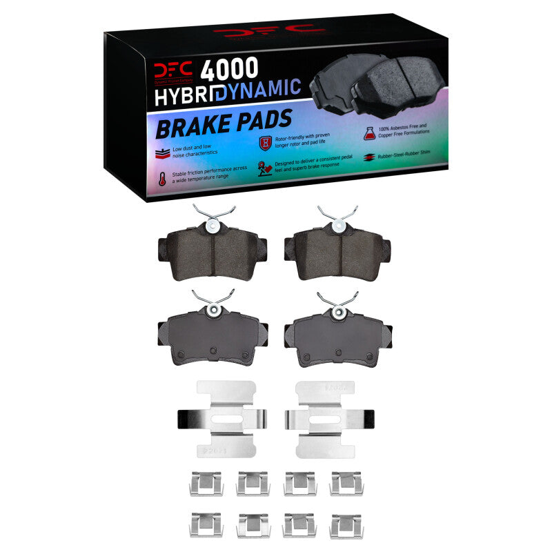 DFC DFC 4000 HybriDynamic Brake Pads Brakes, Rotors & Pads Brake Pads - OE main image