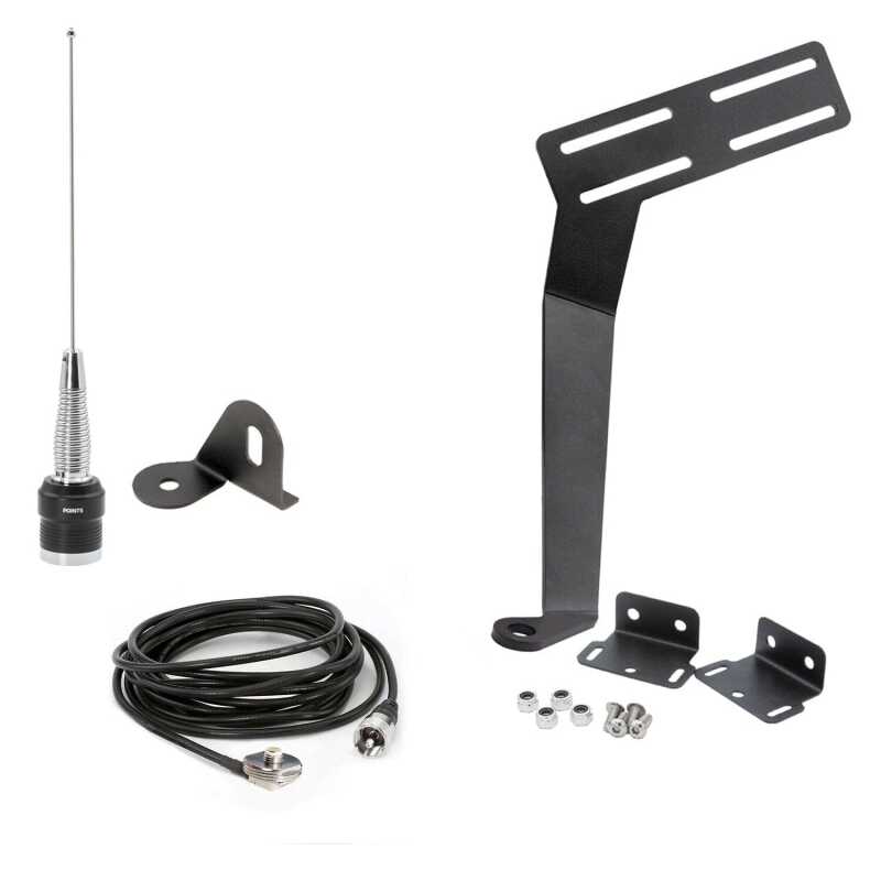Rugged Radios 07-10 JK(2D) / 07-19 JKU(4D) 2-Way GMRS Radio Kit / 41 Watt - G1 Waterproof JKU-G1 JKU-G1 Photo - Primary