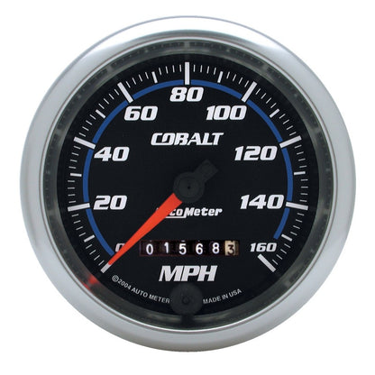 Autometer 3-3/8" Speedometer, 0-160 Mph, Mechanical, Cobalt 6293 Photo - Primary